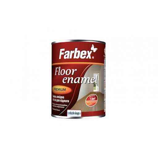 Емаль алкідна ПФ-266 золотисто-коричнева ТМ "Farbex" -0,9 кг. Харків