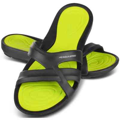 Шльопанці Aqua Speed Panama 513-38 чорний, зелений 37 (5908217665959) Вінниця