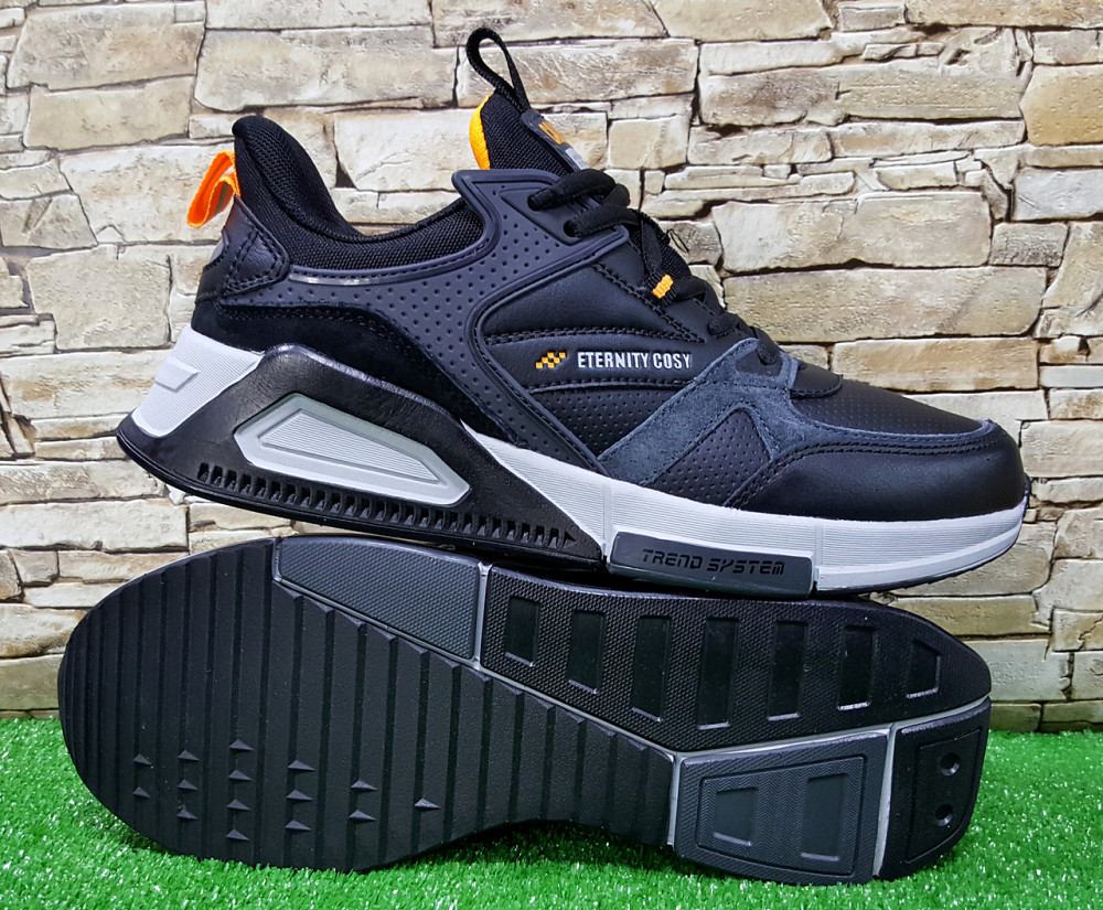 Мужские кожаные кроссовки BaaS Eternity Cosy,производство Польши Киев - изображение 1