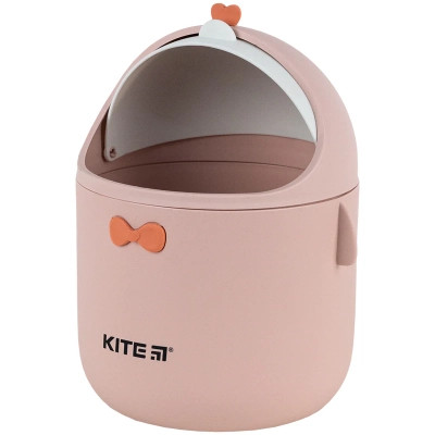 Кошик для паперів Kite Настільний контейнер для сміття, персиковий (K24-010-2) Вінниця - фото 3