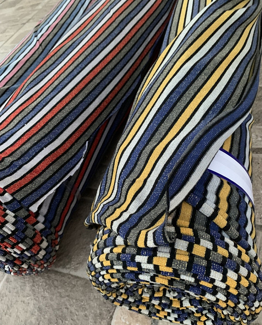 Ткань / опт / розница / трикотаж / полоска / люрекс - от 5 м. Киев - изображение 8