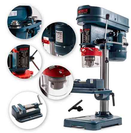 SR-2084 Настільний вертикально-свердлильний верстат 2850 Вт, 5 швидкостей, кут нахилу 45°, патрон 3–16 мм Одеса