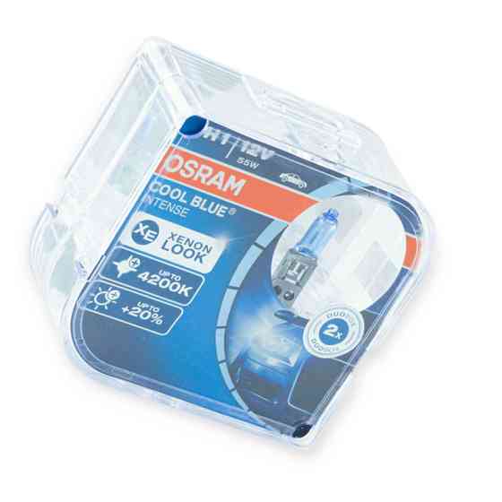 Автолампа 12V 55W Cool Blue I 20% 4200К (2шт) H1 Мукачево