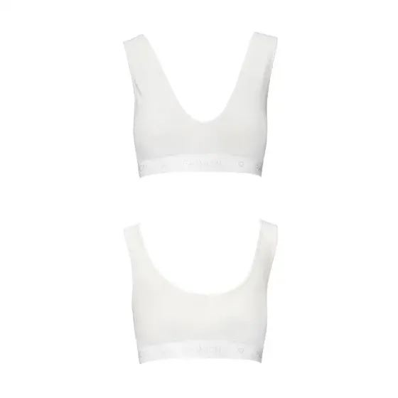 Спортивний топ з еластичної бавовни Passion PS005 TOP XL, white Львів