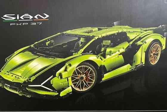 КОЛЬОРОВА КОРОБКА‼️LAMBORGHINI на 3696д, маштаб 1:8 как Lego(Код1012) Харьков