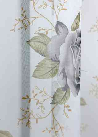 Кухонная арка VR-Textil № 000к белый с серым 280х150 см (51-240) Киев