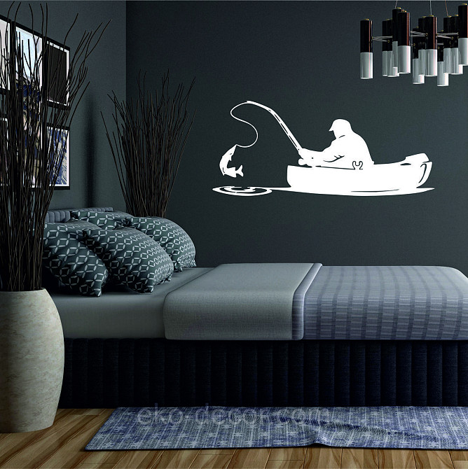 Декоративне настінне Панно «Рибак», Декор на стіну Київ - фото 6