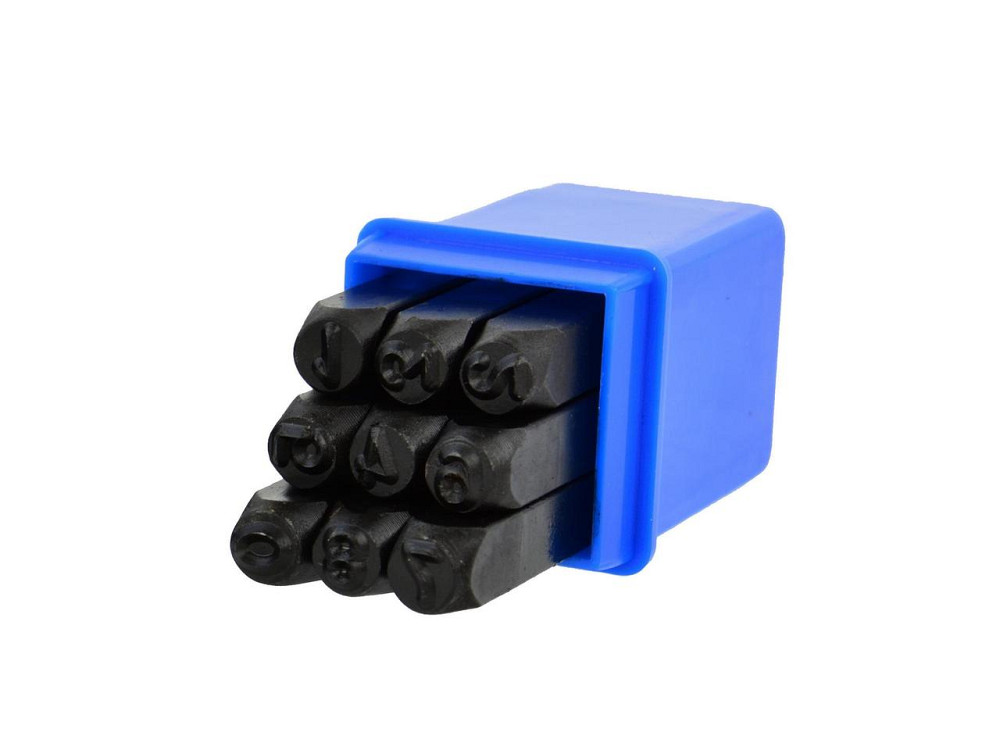 Клейма цифрові "GeKo" висотою  6 мм, комплект 9 шт. (0-9) Киев - изображение 1