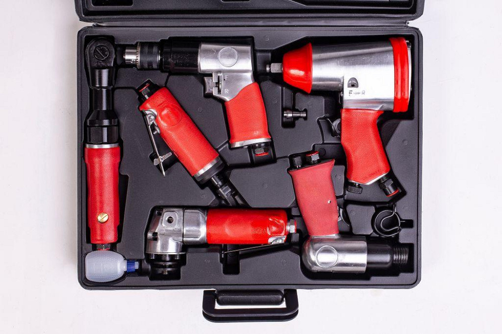 Набір LEX LXATK24 – пневматичні інструменти, 24 предмети, Чехія, кейс у комплекті Львів - фото 4
