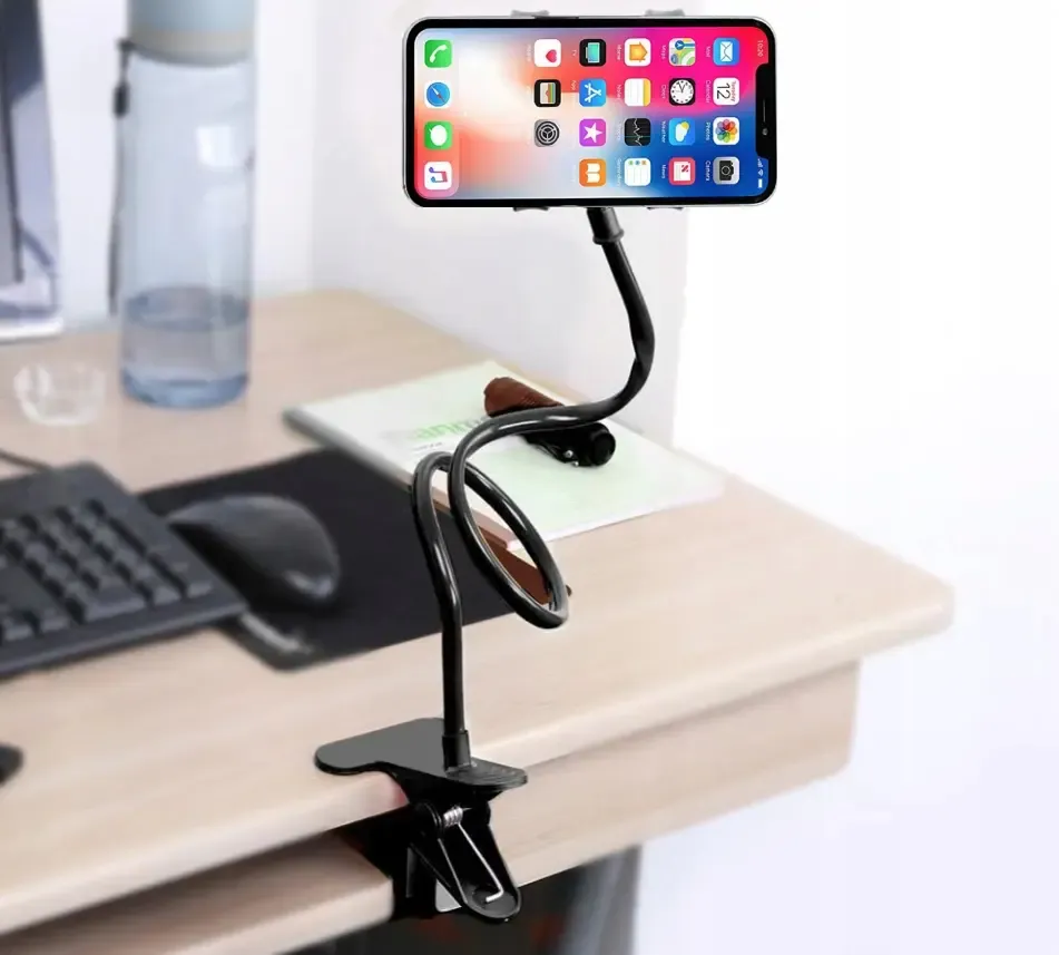 Гибкий держатель штатив для телефона с прищепкой Коломыя - изображение 2