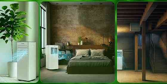 Портативний кондиціонер Berdsen 9000 BTU з Wi-Fi та осушенням. Київ