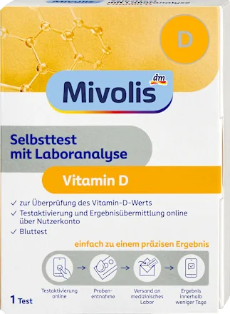 Mivolis Selbsttest mit Laboranalyse Vitamin D Мивонус Самотестирование с лабораторным анализом витамина D Львов