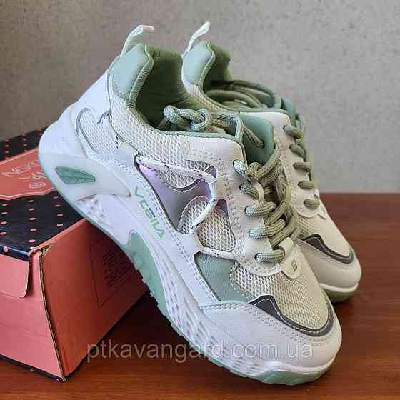 Кроссовки женские повседневные на шнуровке размер 36 белый Хмельницкий