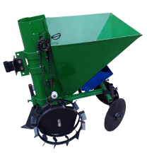 Картоплесаджалка мотоблочная П-1ЦУ з бункером для добрив (ланцюгова, квадратна, 34 л.) Харків