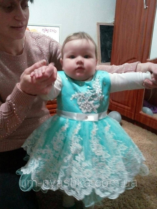 Рожеве сукня на рочок Дуже красиві сукні на рік "Мереживо" Кривий Ріг - фото 4