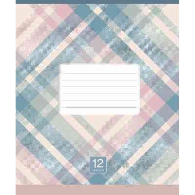 Зошит Школярик Plaid pattern 18 аркушів клітинка (018-3345K) Вінниця