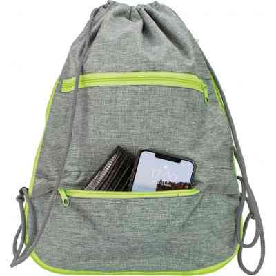 Сумка для взуття Cool For School з 2 блискавками з розширенням унісекс коричнево-чорна (CF85759-30) Вінниця