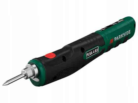 Аккумуляторный паяльник на подставке с светодиодной подсветкой Parkside (PLKA 4 C3) Нововолынск