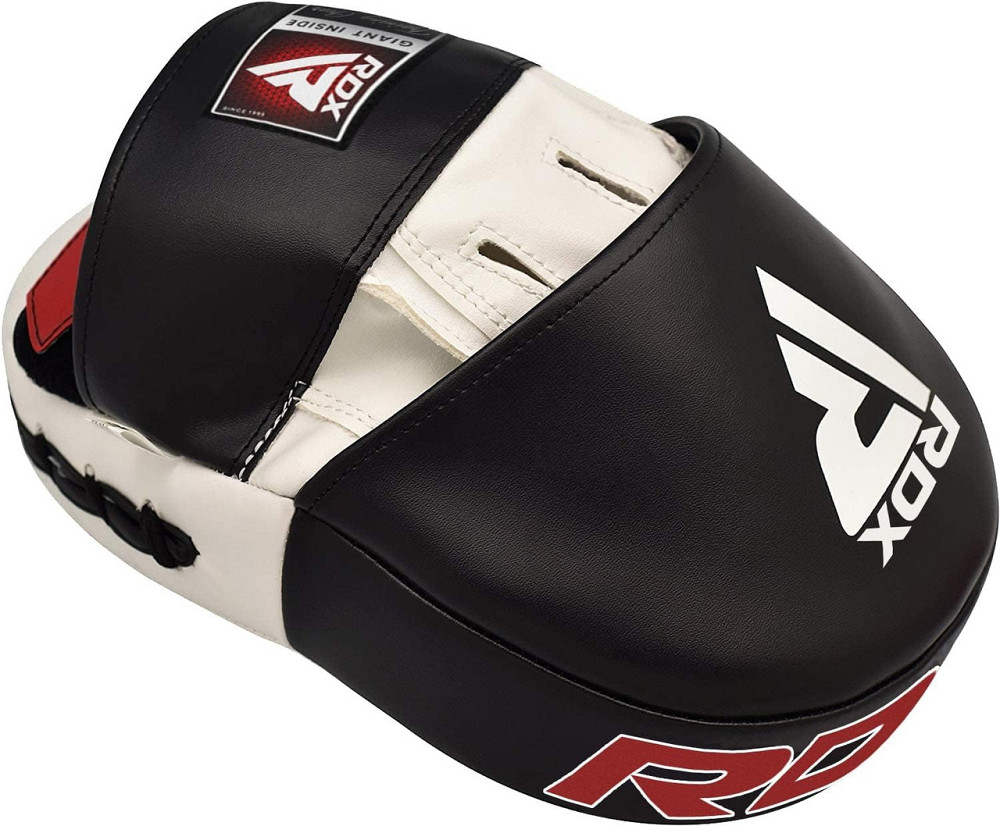 Лапи боксерські RDX T1 Curved White/Black Кам'янське - фото 2