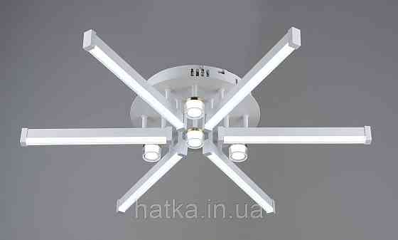 Люстра світлодіодна акрилова стельова Sirius YH1309/6+4 Київ