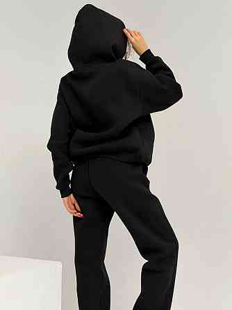 Жіночий стильний спортивний костюм двійка: худі+ штани, трьохнитка Пєньє на флісі туреччина Одеса