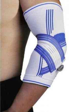 Налокітник Power System PS-6007 Elbow Support Pro White/Blue (1шт.) S/M Луцк