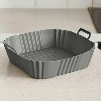 Силіконова форма для запікання з ручками 22×19×5 см для аерогрилю та аерофритюрниці Одеса