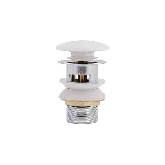 Qtap Pop-up Донний клапан для біде з переливом 70х70х110 mm White Київ