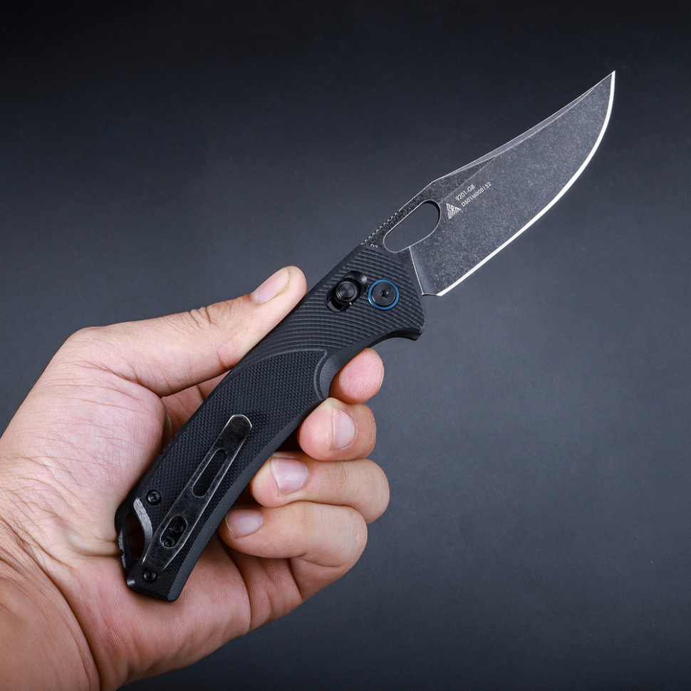 Нож складной SRM Retriever 9201-GB, черный Киев - изображение 5