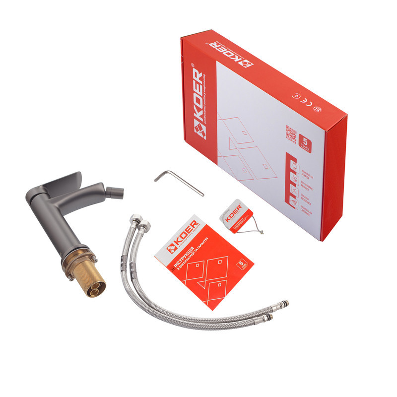 Смеситель для биде Koer KB-20028-07 модель KR5304 Харьков - изображение 6