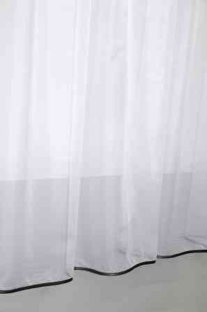 Кухонная гардина VR-Textil № 00к арка белый с темным какао 290х170 см (59-816) Киев