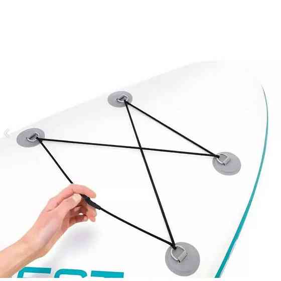 SUP-борд Aqua Quest 240 68241, 240 х 76 х 13 см, доска, весло, ручной насос, сумка Винница