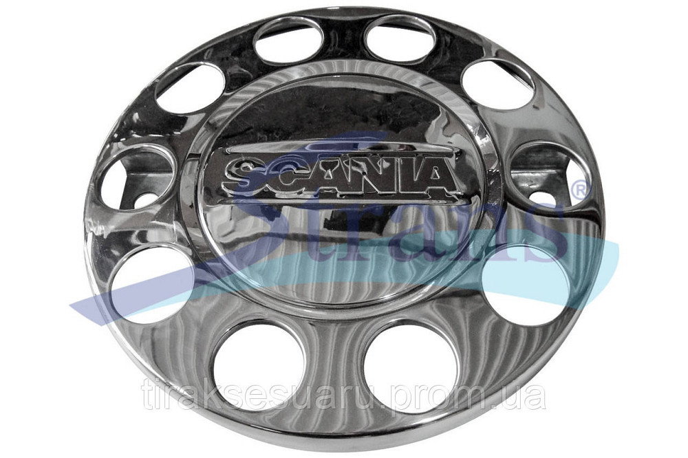 Колпак колеса передний SCANIA 22.5 (нержавейка) Колпак передний SCANIA 22.5 Колпак колеса корона SCANIA 22.5 Луцк - изображение 2