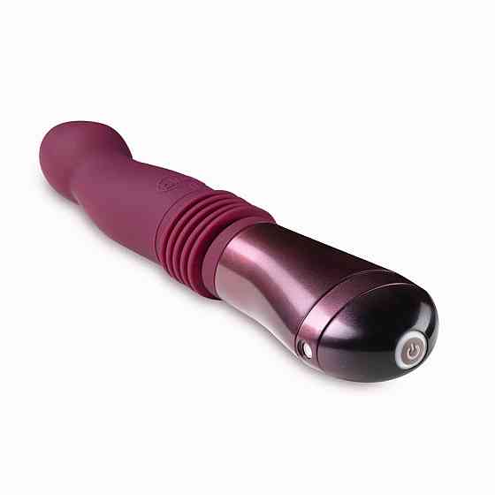 Пульсатор для точки G Blush Temptasia – Trixie Thrusting Dildo – Wine Red, 3 швидкості Sex Aura Київ
