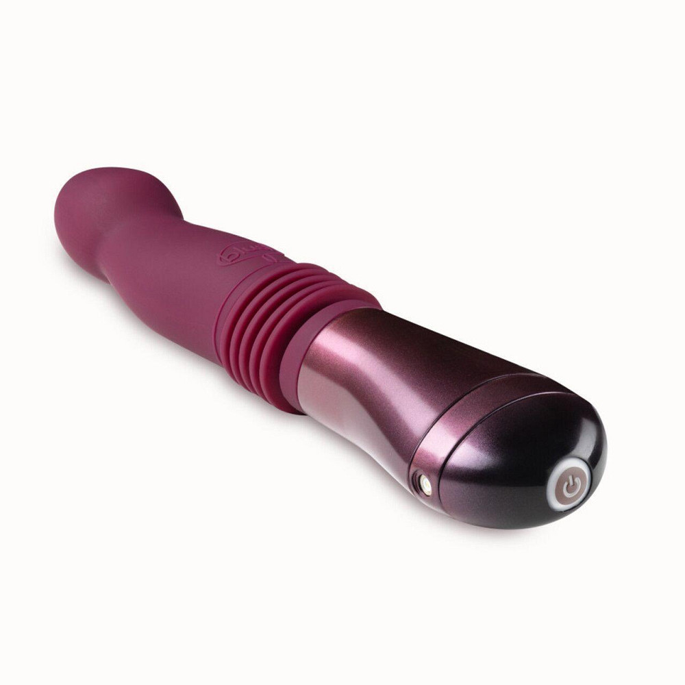 Пульсатор для точки G Blush Temptasia – Trixie Thrusting Dildo – Wine Red, 3 швидкості Sex Aura Київ - фото 6