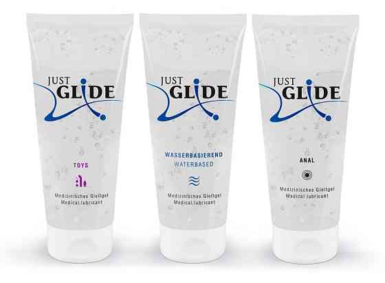 Набор лубрикантов - Just Glide, 3x200 мл Sex Aura Киев