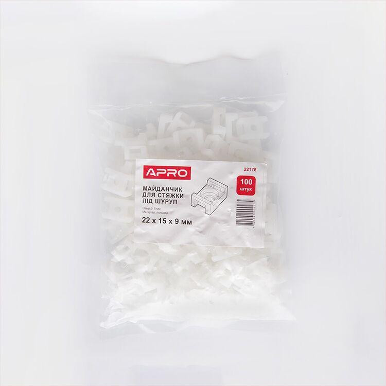 Майданчик 15*10*7мм для кабельної стяжки до 5мм з отвором (100 шт) Харків - фото 3