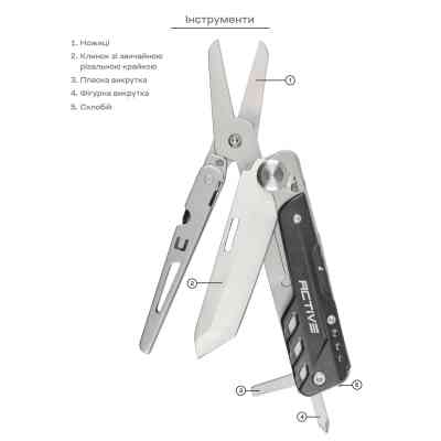 Мультитул Active Eddie (GHK12) Винница