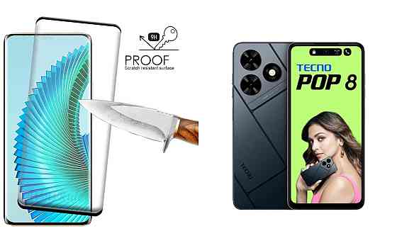 Захисне скло HyperGlass Pro для Tecno POP 8 – максимальна чутливість та захист Київ