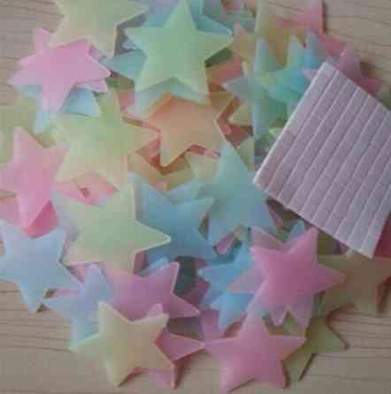 Декоративні зірочки 50 штук 3 см різнобарвний Київ