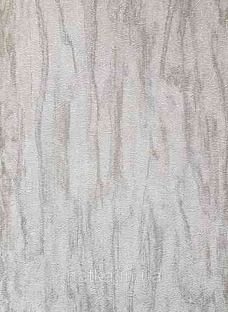 Шпалери вініл на флізеліні гарячого тиснення DU&KA Natura1.06х10 під кору дерева структурні сірі Київ