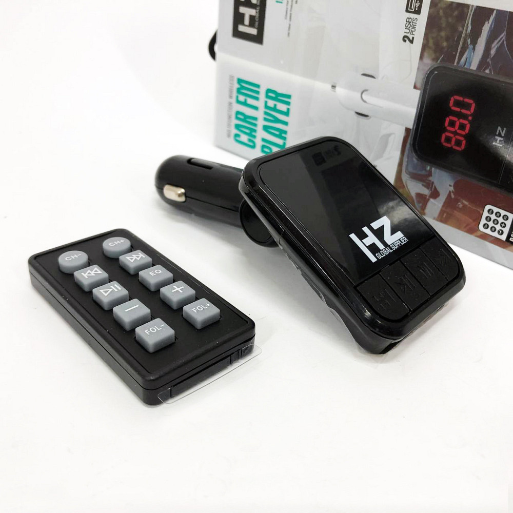 Fm-модулятор з можливістю регулювання частоти HZ H6-12-24V, Автомобільний bluetooth передавач CU-31 Івано-Франківськ - фото 2