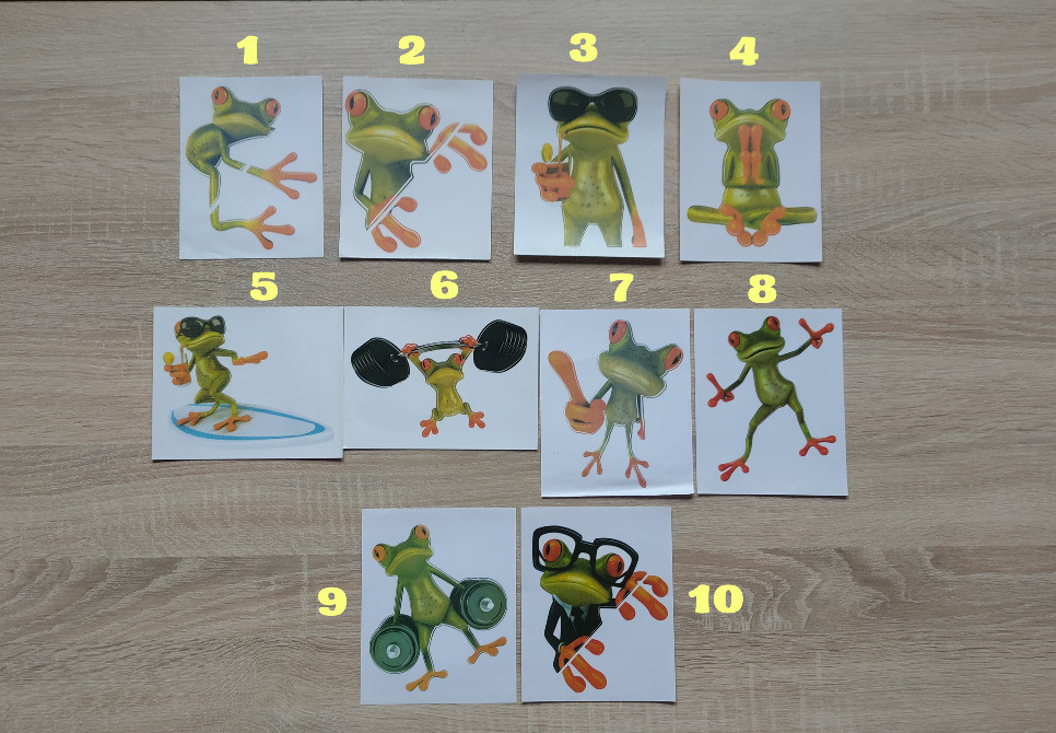 Наклейка на мото-авто Жабка-Лягушка Киев - изображение 6