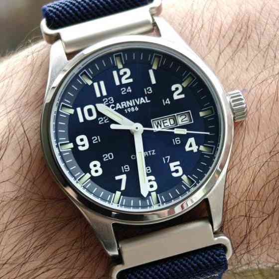 Годинник чоловічий кварцовий Carnival Millenium Indigo Blue (2 ремінці) Вінниця