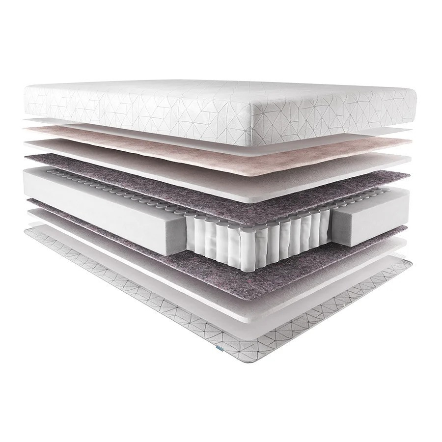 Пружинный ортопедический матрас ТМ Usleep PhytoLife Organic Linen/Органик Линен 180х200 Харьков - изображение 1