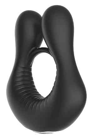Кільце ерекційне для пеніса з вібрацією Dream Toys чорне Sex Aura Київ