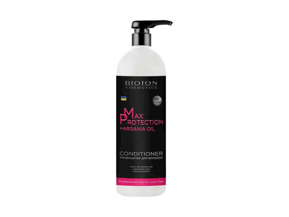 Кондиціонер для волосся 1л Арганова олія Professional line MAX PROTECTION ТМ BIOTON Київ - фото 1