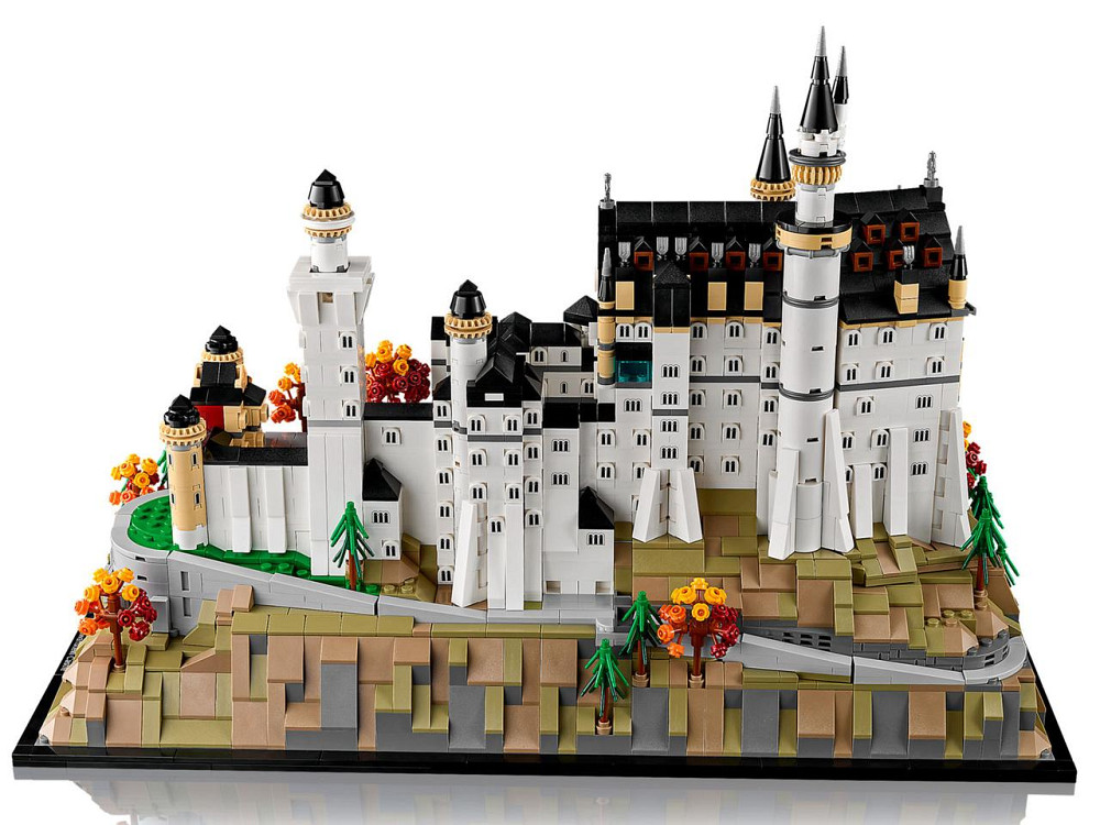 Конструктор Architecture Замок Нойшванштайн, 3455 деталей сумісний із lego-лего Київ - фото 3