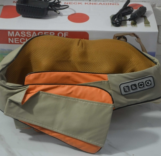 Массажер для шеи с подогревом Neck Kneading Воротничный массажер. Харьков - изображение 6