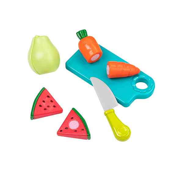 Ігровий набір "Овочі-Фрукти на липучках" Battat Lite BT4743Z, 37 предметів Вінниця